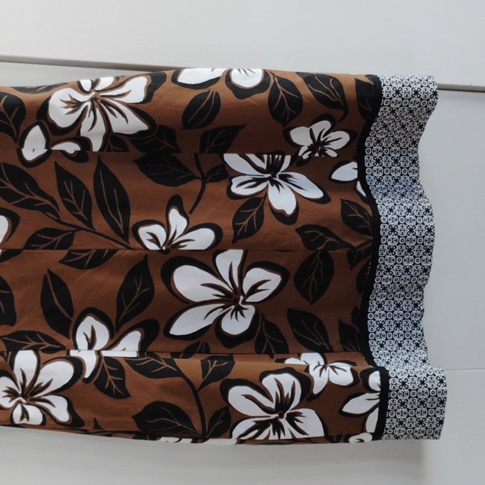 Tommy Bahama Brown and White Floral Dress - Picture 7 of 14